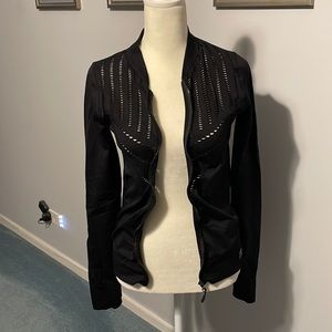 Black marika zip jacket